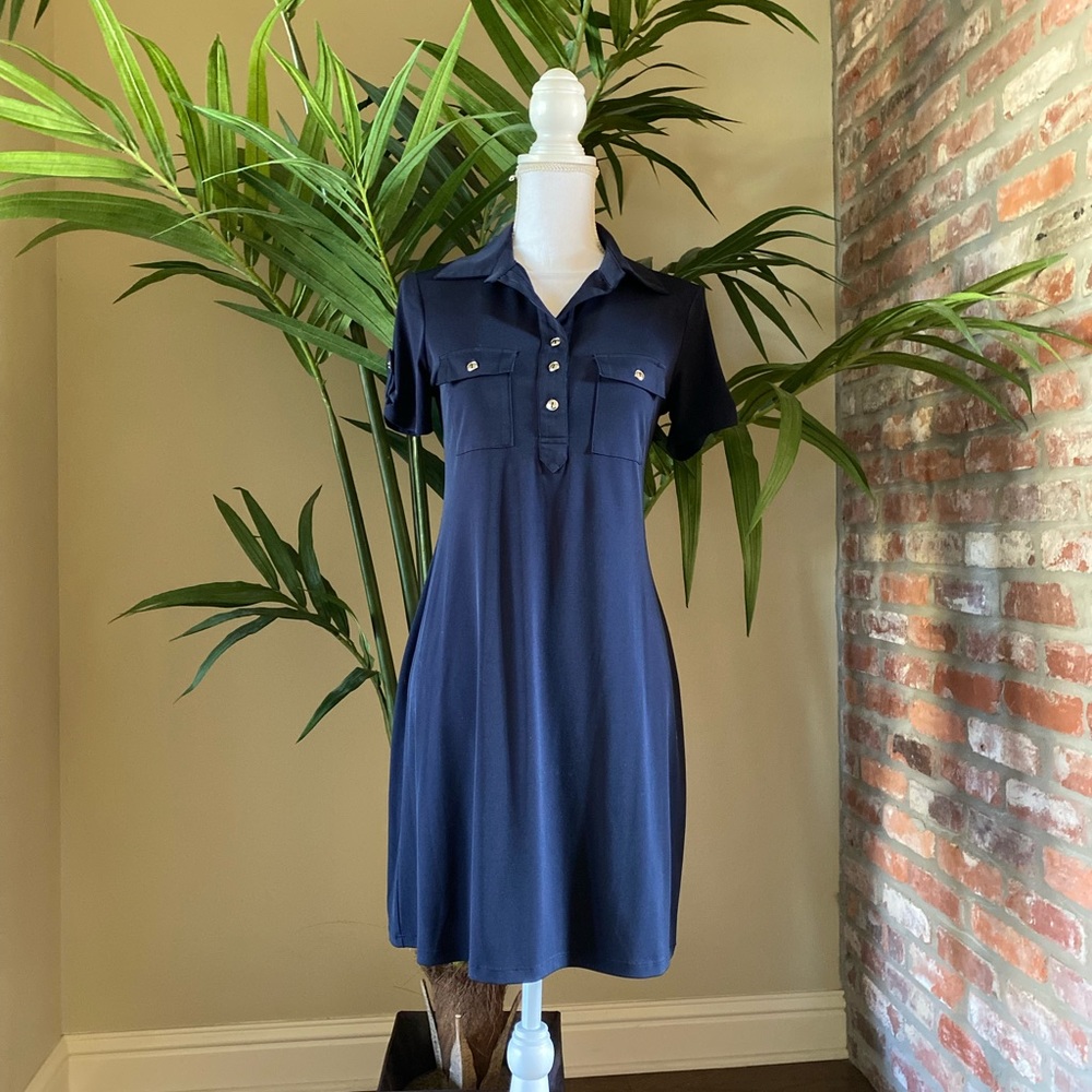 ENFOCUS STUDIO NAVY BLUE DRESS